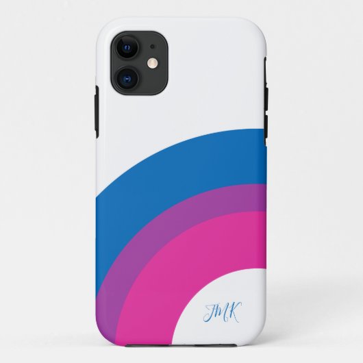Prachtige speciale biseksuele pride Flag Cute Pers Case-Mate iPhone Case (Achterkant)
