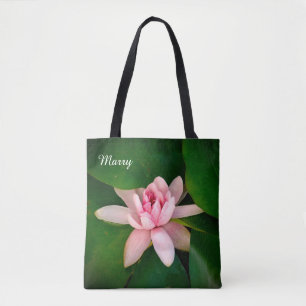 Prachtige speciale foto van Lotus Flower Tote Bag