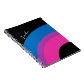 Prachtige speciale vlag voor biseksueel gebruik notitieboek (Rechterzijde)