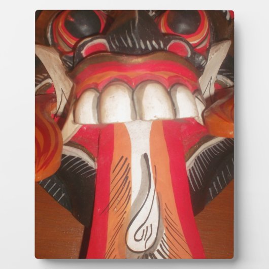 Prachtige Speelse Tong: Een vleugje Humor Fotoplaat (Voorkant)