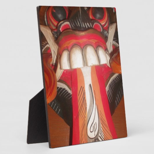 Prachtige Speelse Tong: Een vleugje Humor Fotoplaat (Zijkant)