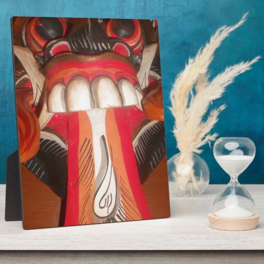 Prachtige Speelse Tong: Een vleugje Humor Fotoplaat (Zijkant)