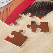 Prachtige Speelse Tong: Een vleugje Humor Legpuzzel (Zijkant)