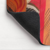 Prachtige Speelse Tong: Een vleugje Humor Muismat (Hoek)