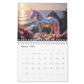 Prachtige sprankelende eenhoorns kalender (Feb 2027)