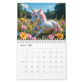 Prachtige sprankelende eenhoorns kalender (Mar 2027)