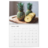 Prachtige sprankelende pinappels kalender (Jan 2027)