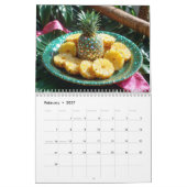 Prachtige sprankelende pinappels kalender (Feb 2027)