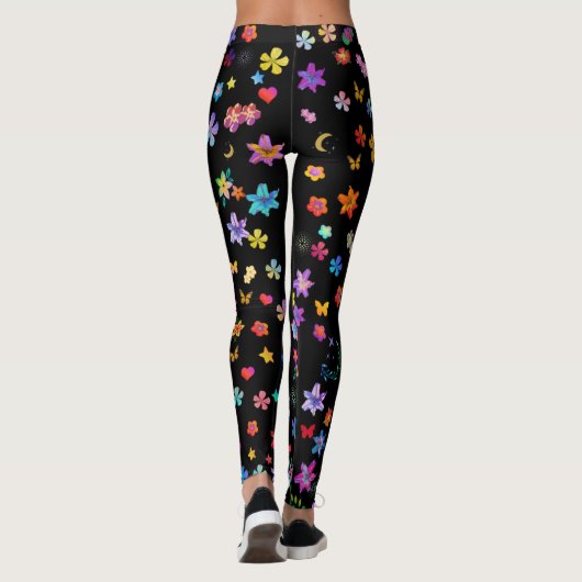 Prachtige Spring Yoga Leggings (Achterkant)