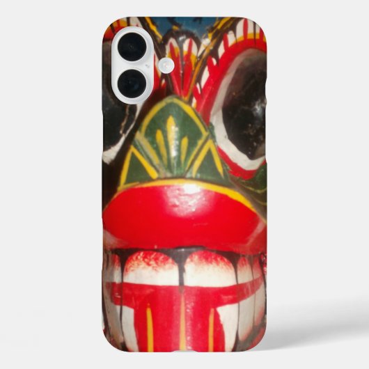 Prachtige Sri Lankaanse traditionele vuurmaskerkun Case-Mate iPhone Case (Achterkant)