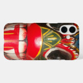 Prachtige Sri Lankaanse traditionele vuurmaskerkun Case-Mate iPhone Case (Achterkant (horizontaal))