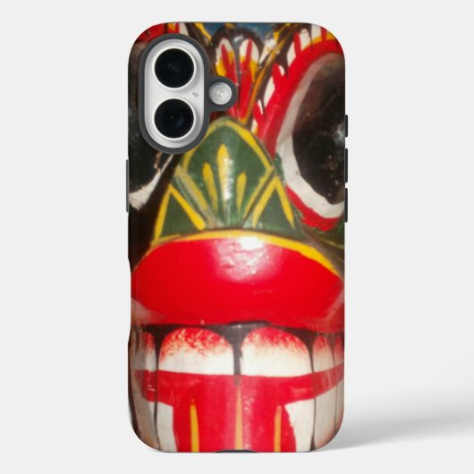 Prachtige Sri Lankaanse traditionele vuurmaskerkun Case-Mate iPhone Case (Achterkant)