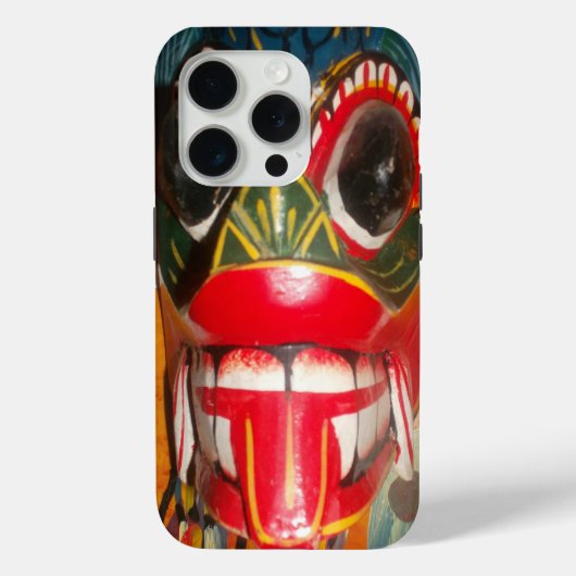 Prachtige Sri Lankaanse traditionele vuurmaskerkun Case-Mate iPhone Case (Achterkant)