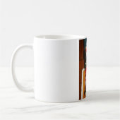 Prachtige Sri Lankaanse traditionele vuurmaskerkun Koffiemok (Links)