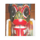 Prachtige Sri Lankaanse traditionele vuurmaskerkun Notitieblok (Voorkant)