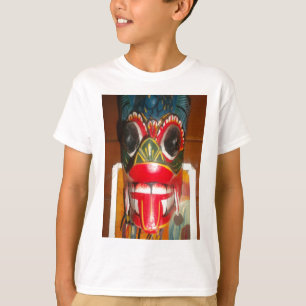Prachtige Sri Lankaanse traditionele vuurmaskerkun T-shirt