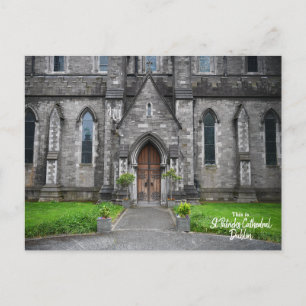 Prachtige St. Patrick's Cathedral Dublin, Ierland Briefkaart