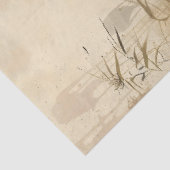 Prachtige staande Geisha Tissuepapier (Detail)