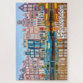 Prachtige stad Amsterdam, Nederland Legpuzzel (Verticaal)