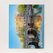 Prachtige stad Amsterdam, Nederland Legpuzzel (Verticaal)