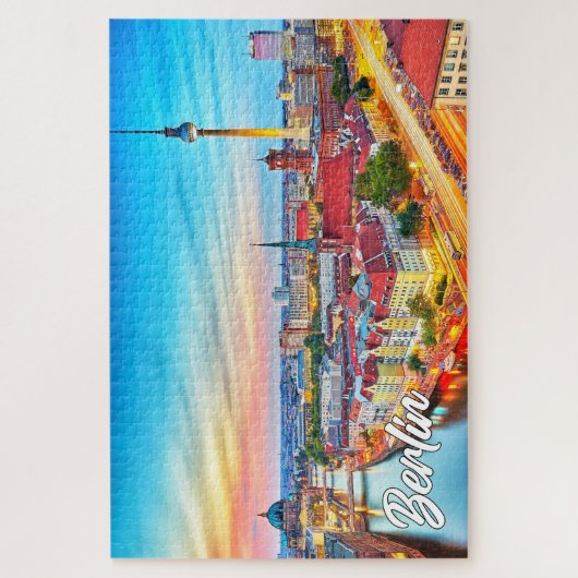 Prachtige stad Berlijn, Duitsland Legpuzzel (Verticaal)