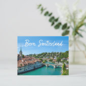 Prachtige stad Bern, Zwitserland Briefkaart (Staand voorkant)