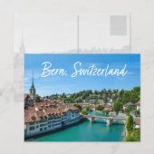 Prachtige stad Bern, Zwitserland Briefkaart (Voorkant / Achterkant)
