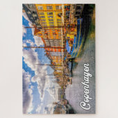 Prachtige stad Kopenhagen, Denemarken Legpuzzel (Verticaal)