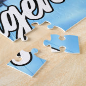 Prachtige stad Kopenhagen, Denemarken Legpuzzel (Zijkant)