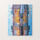 Prachtige stad Kopenhagen, Denemarken Legpuzzel (Verticaal)