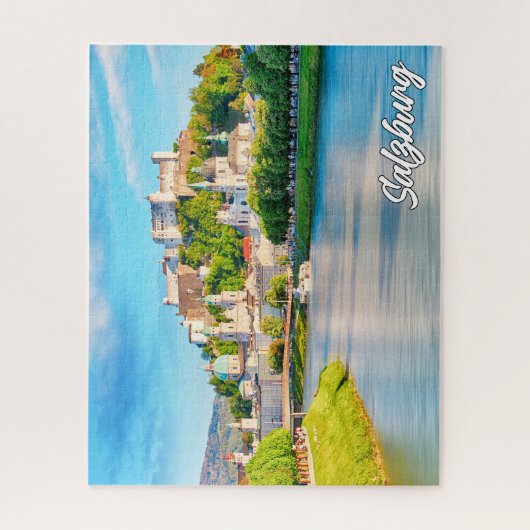 Prachtige stad Salzburg, Oostenrijk Legpuzzel (Verticaal)