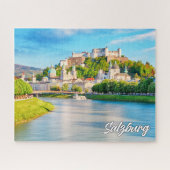 Prachtige stad Salzburg, Oostenrijk Legpuzzel (Horizontaal)