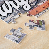 Prachtige stad Salzburg, Oostenrijk Legpuzzel (Zijkant)