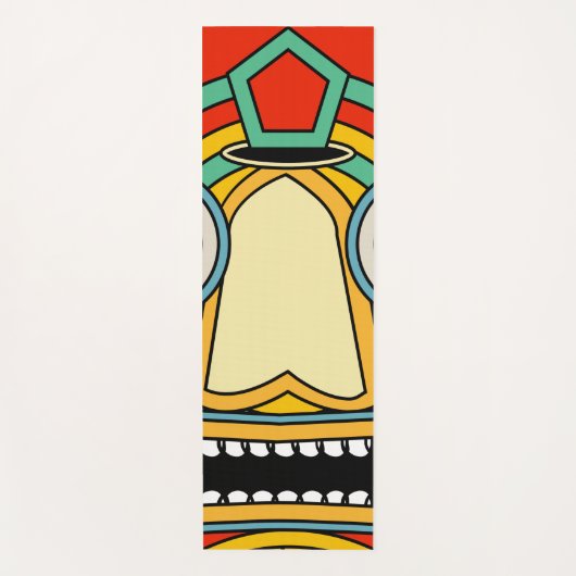 prachtige stam yogamat (Voorkant)