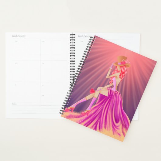 Prachtige Steampunk Glamour Prom Queen Planner (Display)