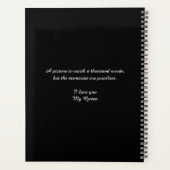 Prachtige Steampunk Glamour Prom Queen Planner (Achterkant)