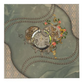 Prachtige steampunk klok kubus (Rechts)