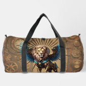 Prachtige steampunk leeuw plunjezak (Achterkant)