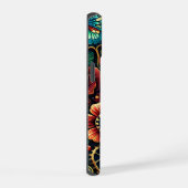 Prachtige Steampunk Thema Gears en Rozen iPhone 15 Case (Rechterkant)