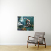 Prachtige steampunk zeemeermin wandkleed (In Situ (horizontaal))