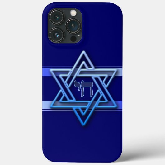 Prachtige ster van David & Chai Case-Mate iPhone-h iPhone Case (Achterkant)
