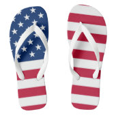 prachtige sterren en strepen teenslippers (Voetbed)