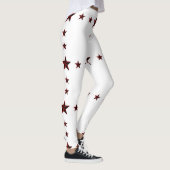 Prachtige sterren Print Comfortabele Stretchy Vrou Leggings (Rechts)