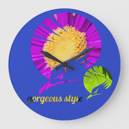 prachtige stijl grote klok (Voorkant)