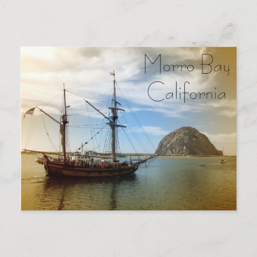 Prachtige  stijl Morro Bay Briefkaart! Briefkaart (Voorkant)