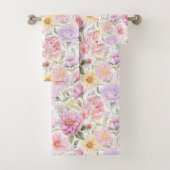 Prachtige  stijl Rozen Patroon Bad Handdoek (Insitu)