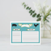 Prachtige  stijlvolle, gebruiksklare kaarten (Staand voorkant)