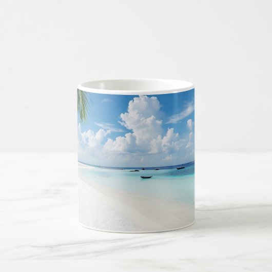 Prachtige strandlandschap Mok... Magische Mok (Center)