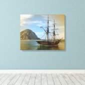 Prachtige stretched canvas print! afdruk (Insitu (Houten vloer))