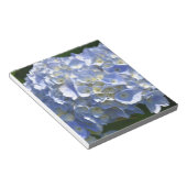 Prachtige Struik met lichtblauwe bloem Notitieblok (Schuin)